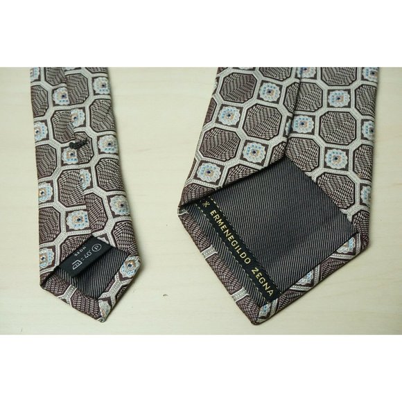 Ermenegildo Zegna Current Chocolate Brown Metallic - Picture 5 of 5